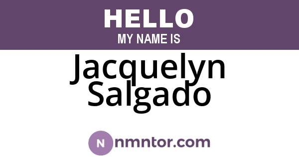 Jacquelyn Salgado