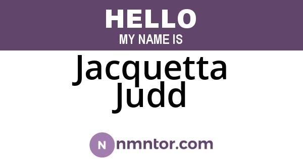 Jacquetta Judd