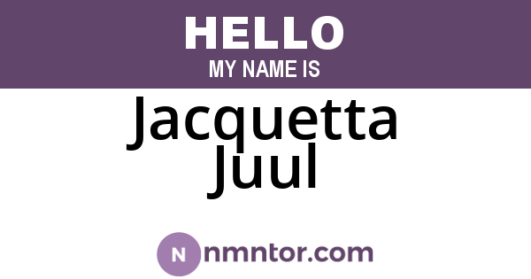 Jacquetta Juul