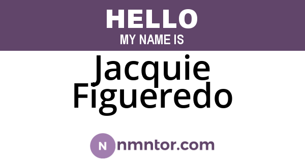 Jacquie Figueredo