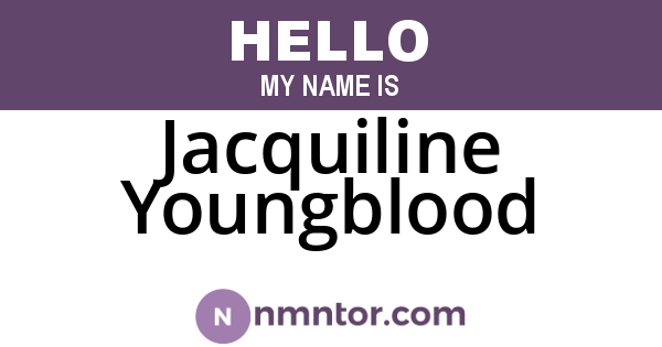 Jacquiline Youngblood