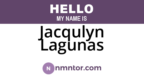 Jacqulyn Lagunas