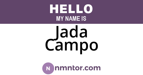 Jada Campo