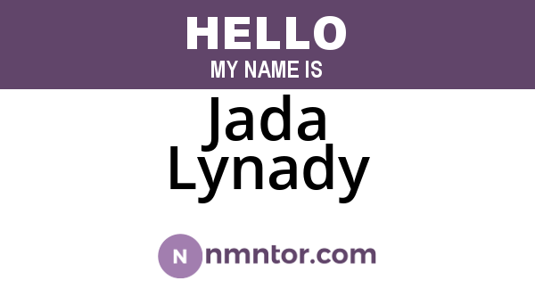 Jada Lynady