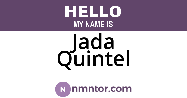 Jada Quintel