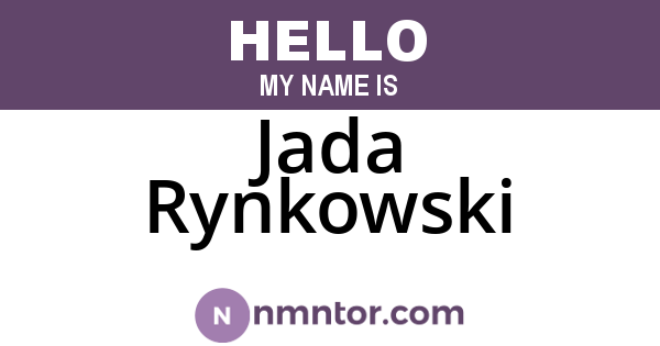 Jada Rynkowski