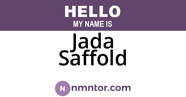 Jada Saffold