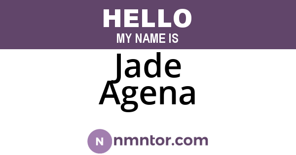Jade Agena