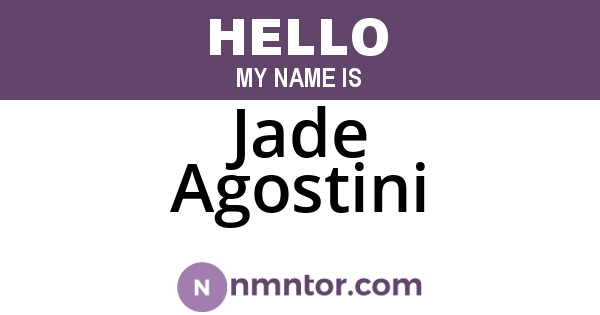 Jade Agostini
