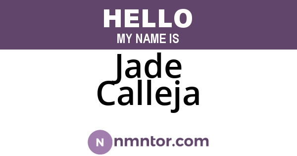 Jade Calleja