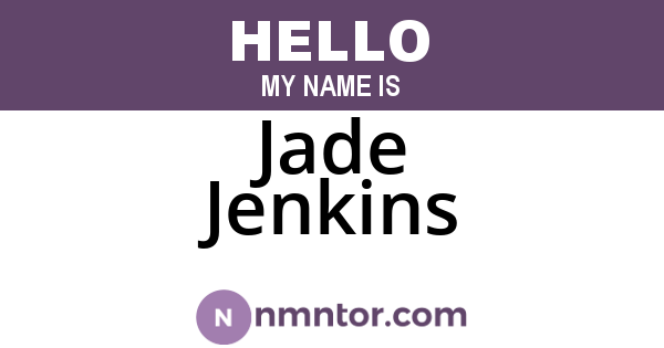 Jade Jenkins