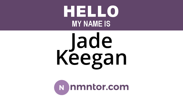 Jade Keegan