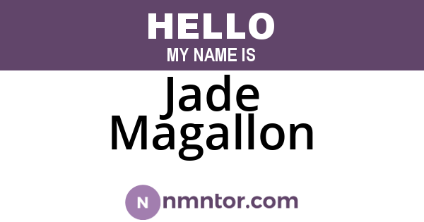 Jade Magallon