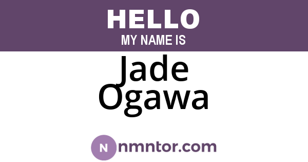 Jade Ogawa