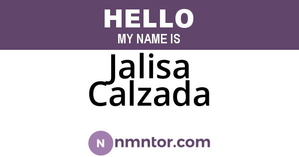 Jalisa Calzada