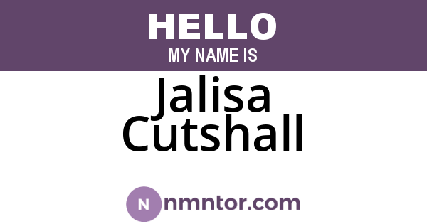 Jalisa Cutshall