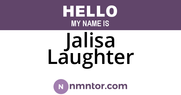 Jalisa Laughter