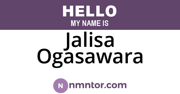 Jalisa Ogasawara