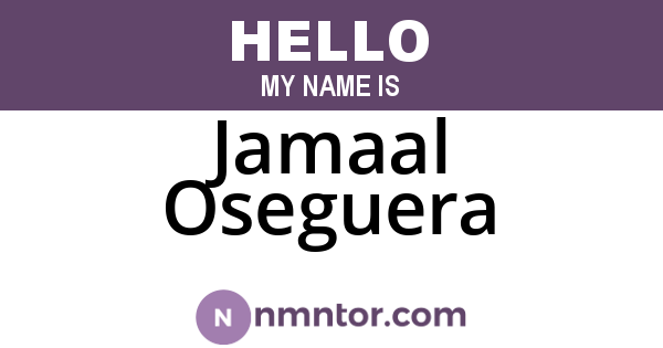 Jamaal Oseguera