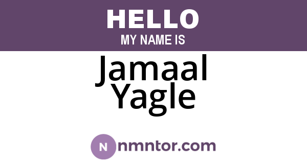 Jamaal Yagle