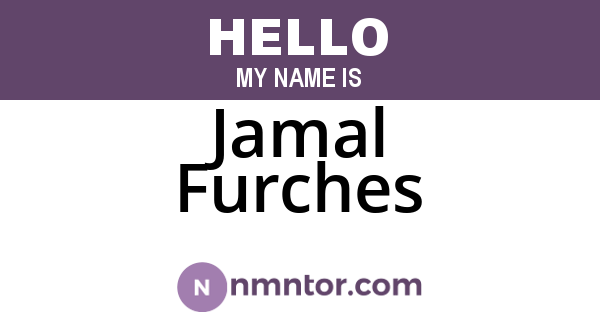 Jamal Furches