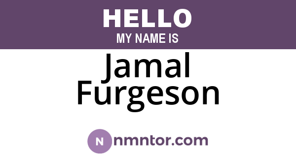 Jamal Furgeson