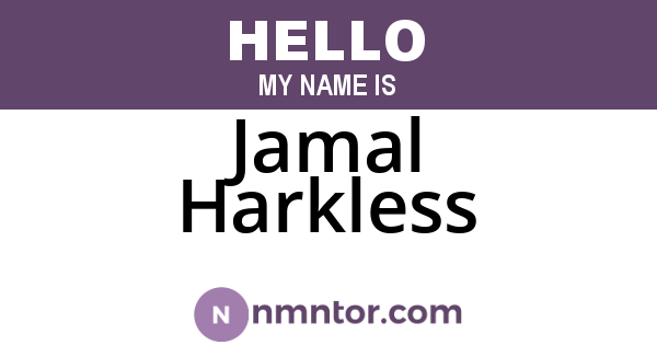 Jamal Harkless