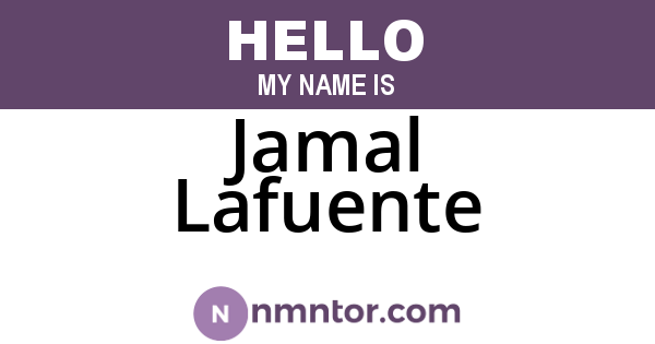 Jamal Lafuente
