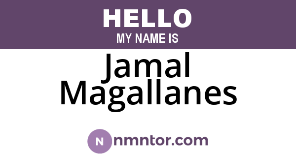 Jamal Magallanes
