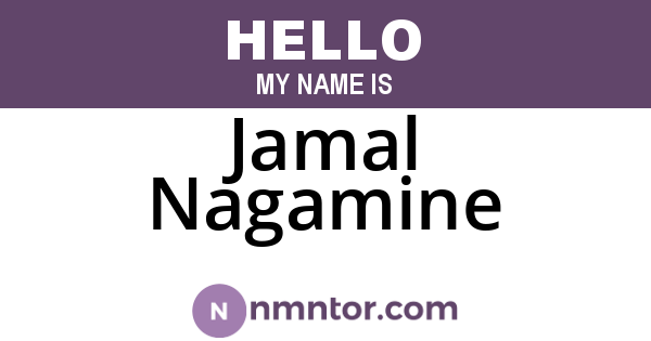 Jamal Nagamine