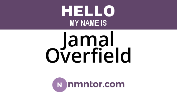 Jamal Overfield