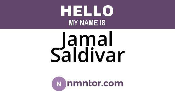 Jamal Saldivar