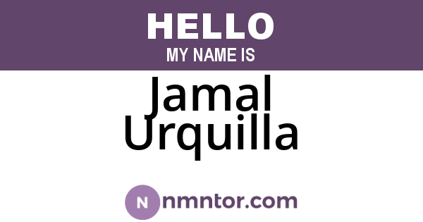 Jamal Urquilla