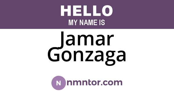 Jamar Gonzaga