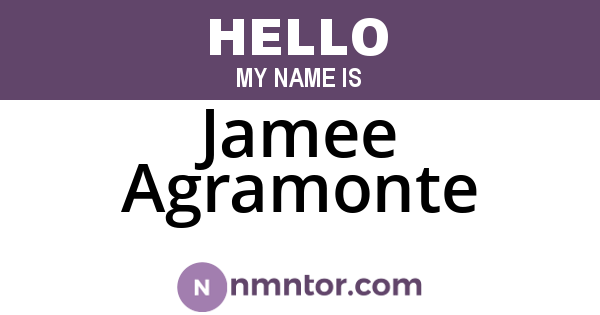 Jamee Agramonte