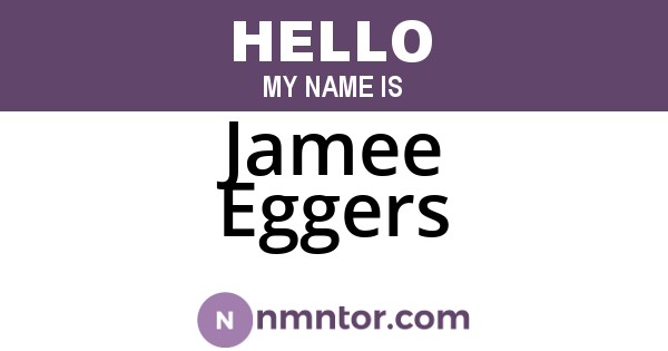 Jamee Eggers