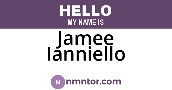 Jamee Ianniello