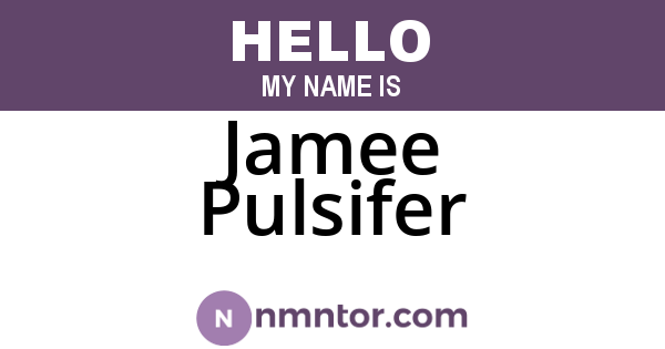 Jamee Pulsifer