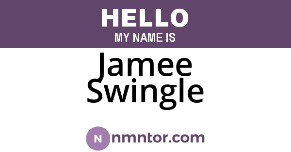 Jamee Swingle