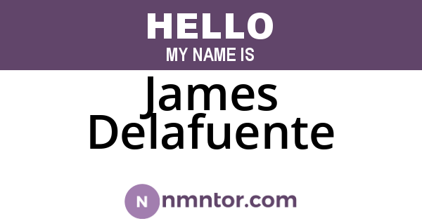 James Delafuente