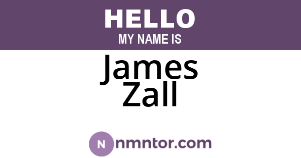 James Zall