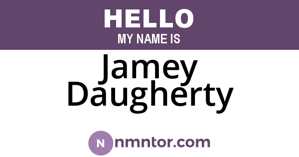Jamey Daugherty