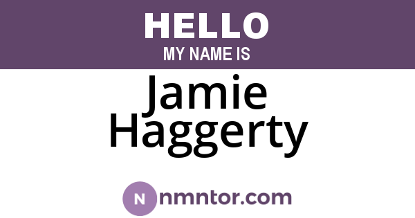 Jamie Haggerty