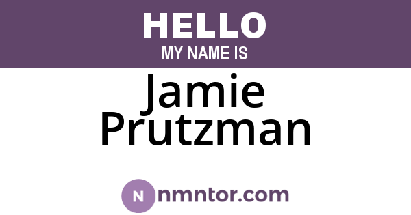 Jamie Prutzman