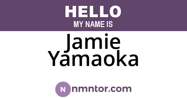 Jamie Yamaoka