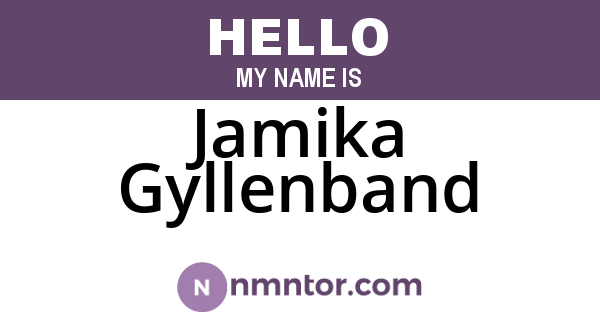 Jamika Gyllenband