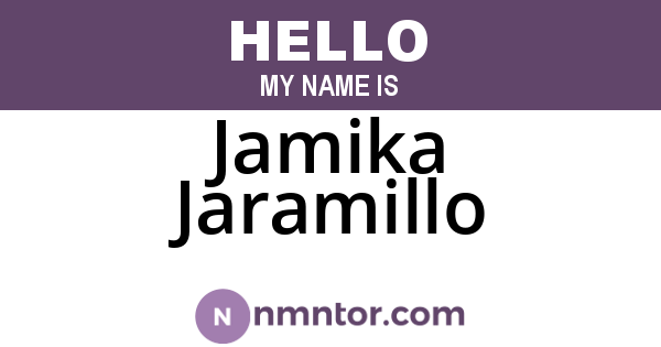 Jamika Jaramillo