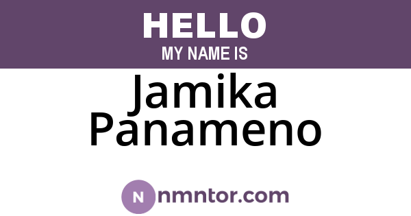 Jamika Panameno