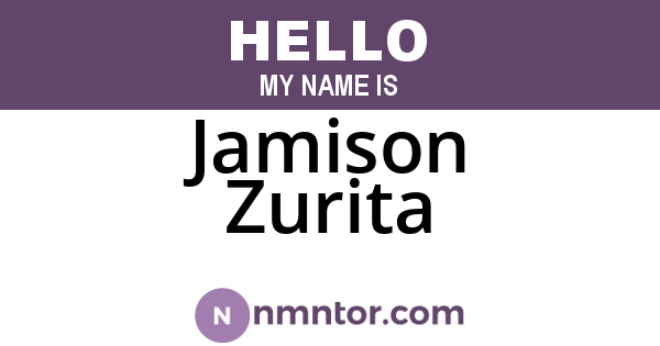 Jamison Zurita