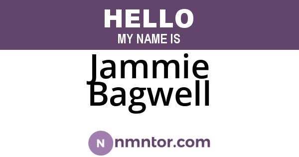 Jammie Bagwell